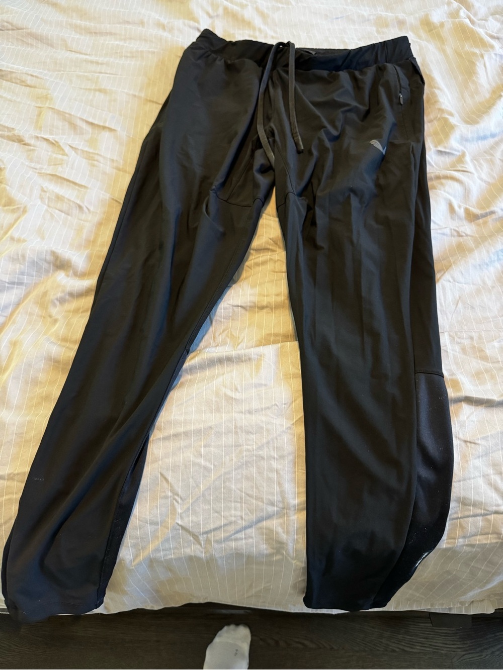 ASRV Black Athletic Joggers Size L